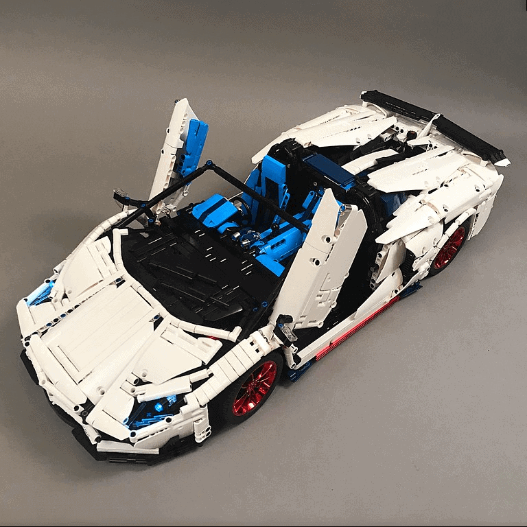 MOC 17698 Lamborghini Aventador SVJ Roadster LZ 2101