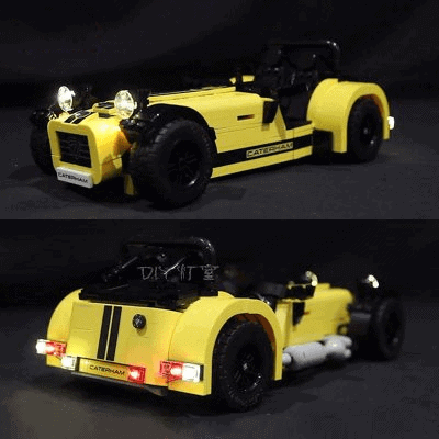 LEGO 21307 Led light Caterham Seven 620R Brick kits