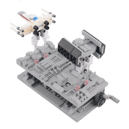 MOC-38337 Trench Run Pursuit Star Wars movie by JKBrickworks