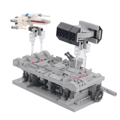 MOC-38337 Trench Run Pursuit Star Wars movie by JKBrickworks
