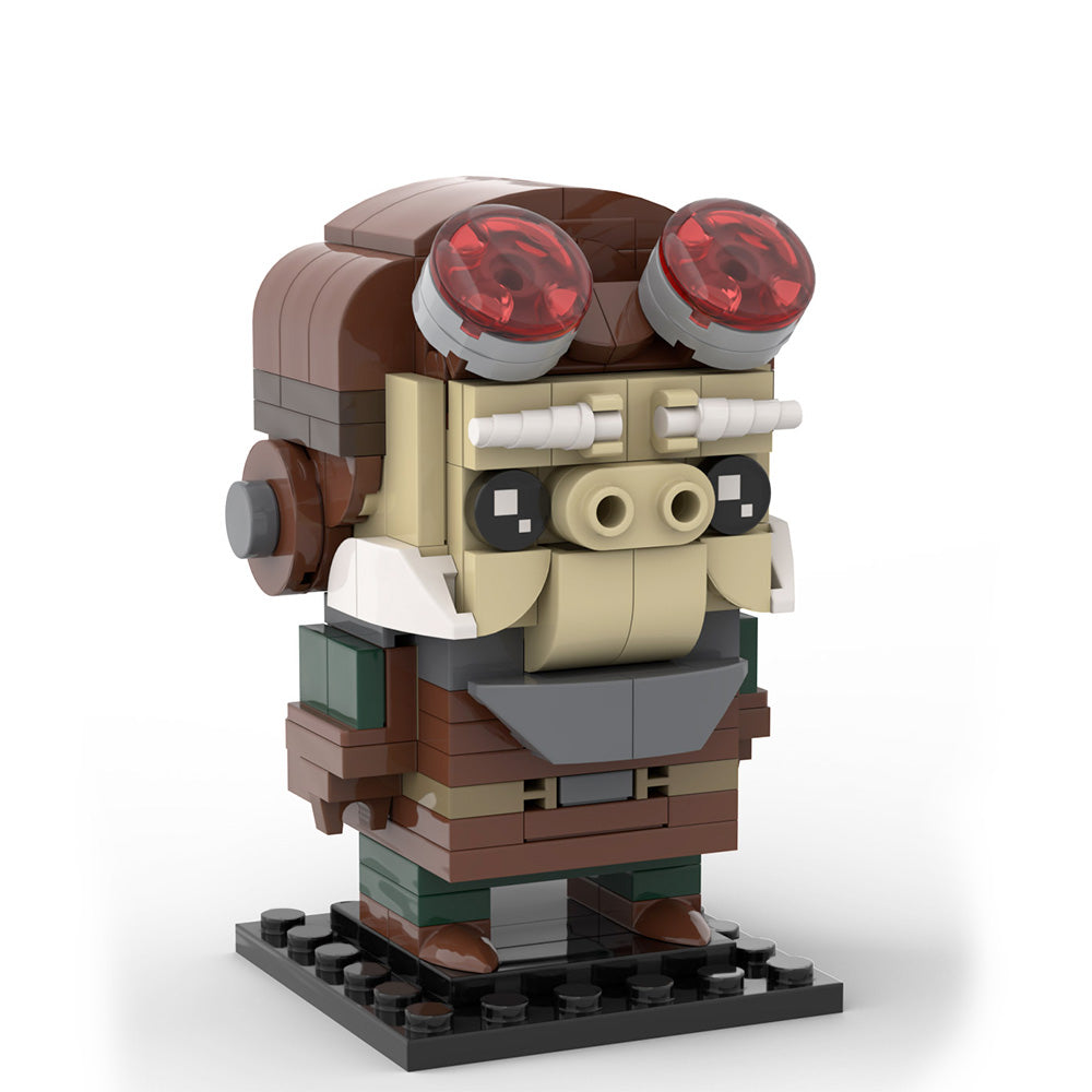 MOC-35498 The Mandalorian - Kuiil Brickheadz