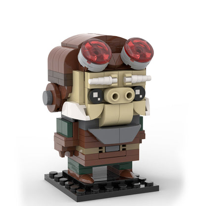 MOC-35498 The Mandalorian - Kuiil Brickheadz