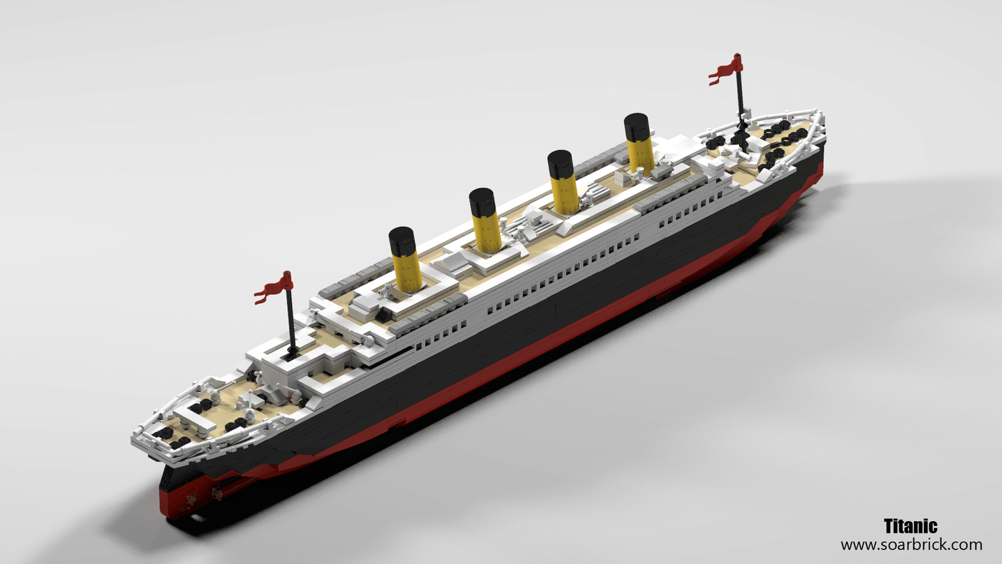MOC 50002 RSM Titanic Ship Model