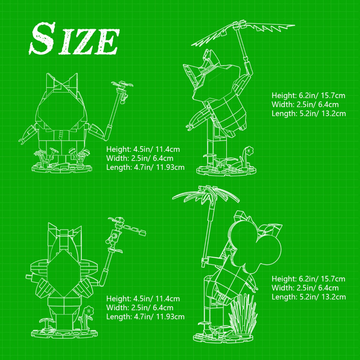 MOC Yahaha Building Block Kit, Breath of The Wild Character