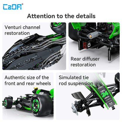 Cada 1:8 KICK Sauber F1  Team C44  2553PCS C64010W