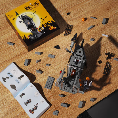 MOC-18780 Jack Skellington's House - Nightmare Before Christmas including gift box and physical manual