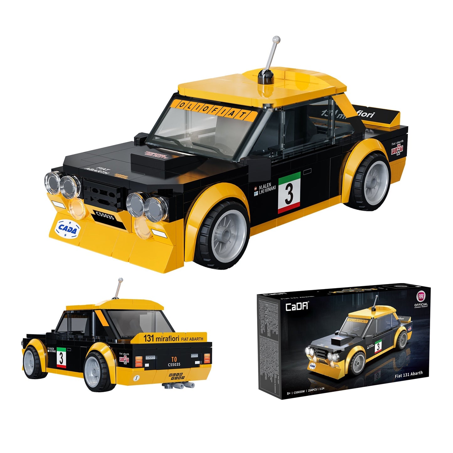 Cada 1:24 Sports Cars C55034W C55035W C55036W