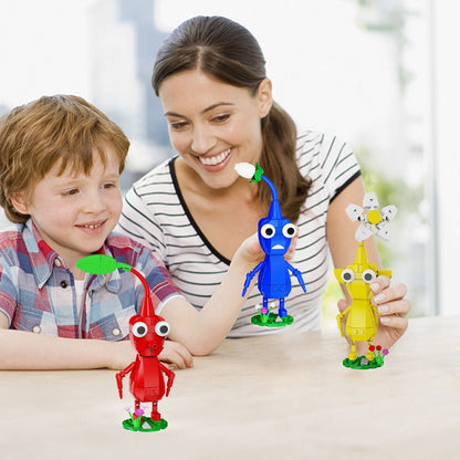 MOC Pikmin 3 in 1 game figure