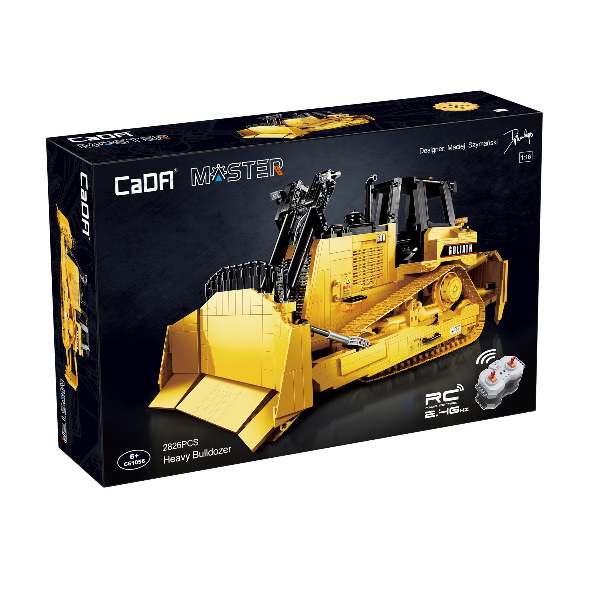 CaDA Master Goliath Bulldozer C61056W