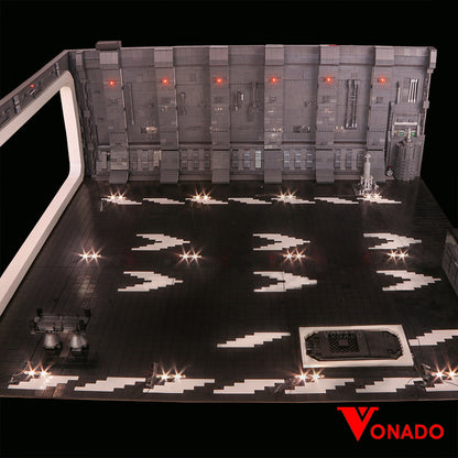 MOC-0631 Star Wars Docking Bay 327 Hanger MOC for minifig scale UCS Falcon Limited Edition building blocks bricks set
