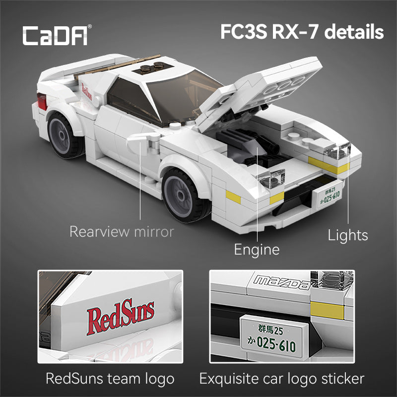 CaDA Initial D 1:24 Series C55012W-C55014W