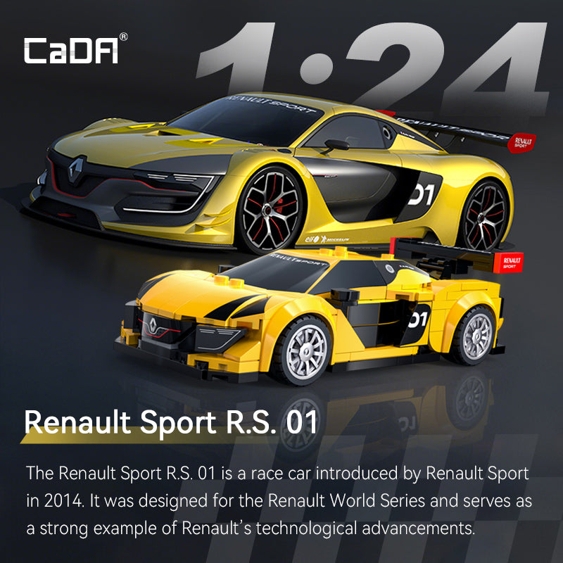 CaDA 1:24 Renault Series C55037W C55038W