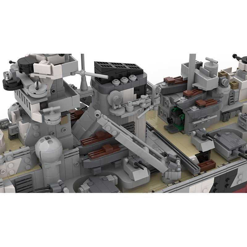 MOC-29408 Bismarck building blocks bricks set