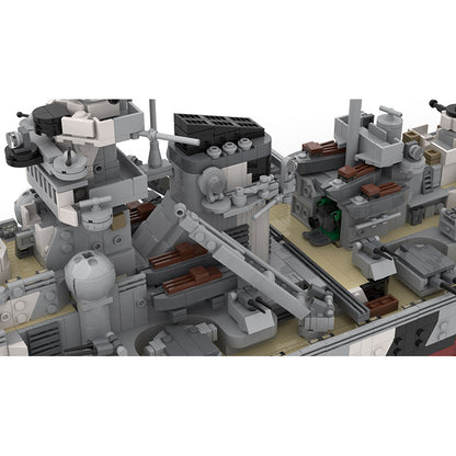 MOC-29408 Bismarck building blocks bricks set