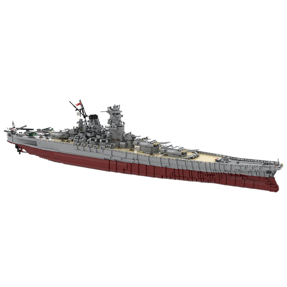 MOC-37260 IJN Yamato 1:200 building blocks series bricks set