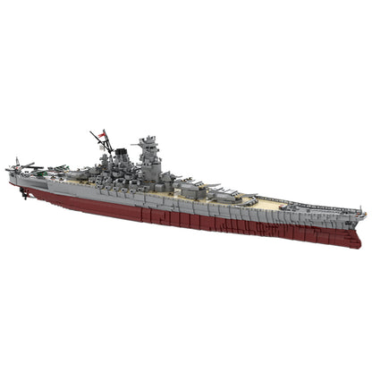 MOC-37260 IJN Yamato 1:200 building blocks series bricks set