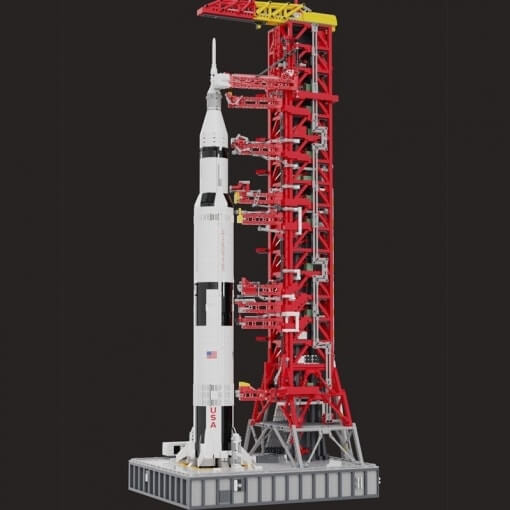 MOC NASA Apolo Saturn-V Launch Launchpad Tower