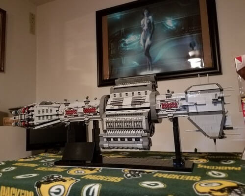 MOC 12902 EAS Agamemnon Spaceship from Babylon 5