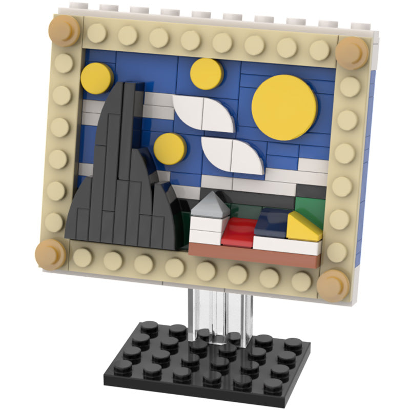 World famous painting mini version