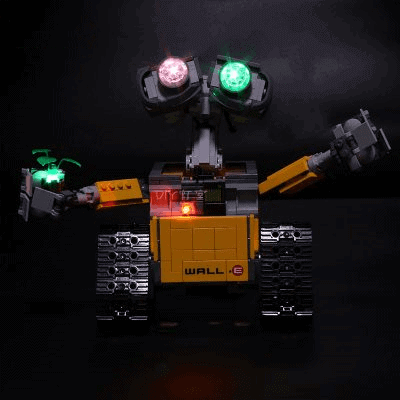 LEGO 21303 Led Light Robot WALL E Eyes Flashing Brick kits