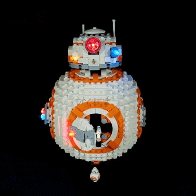 LEGO 75187 Led Light BB8 Robot Starfighter Brick kits