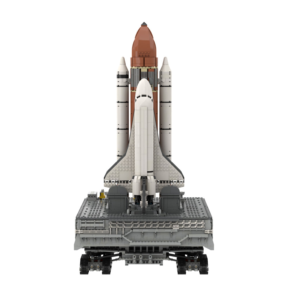 MOC Mobile Launcher Platform for NASA Space Shuttle building blocks kit with compatible bricks