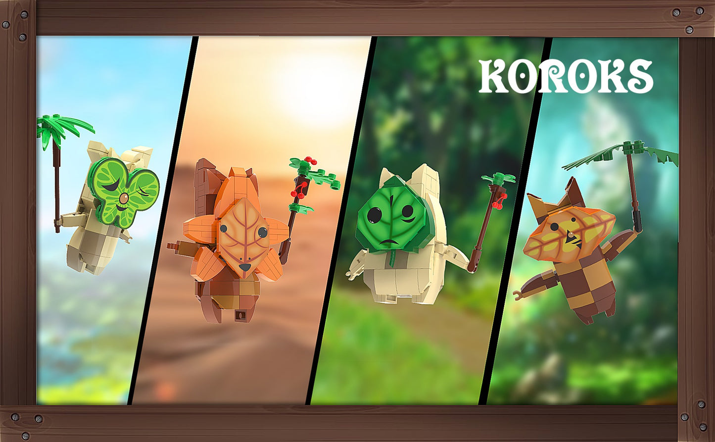 MOC Yahaha Building Block Kit, Breath of The Wild Character