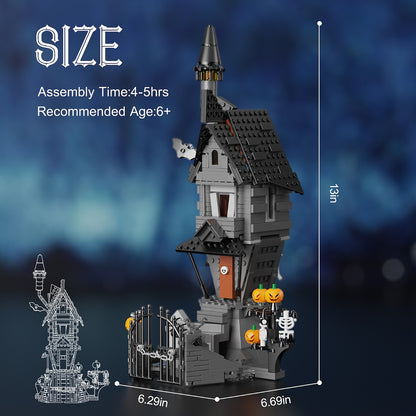 MOC-18780 Jack Skellington's House - Nightmare Before Christmas including gift box and physical manual