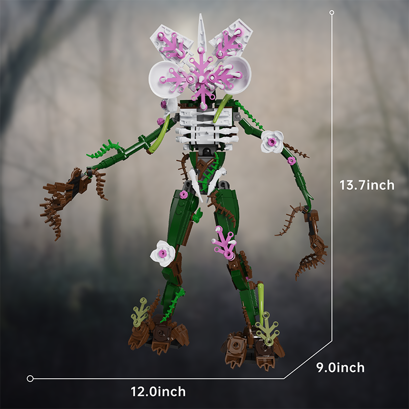 MOC Stranger Things Demogorchid 407 pieces