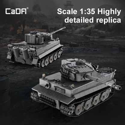 CaDA Master WW II German Tiger Tank C61071W