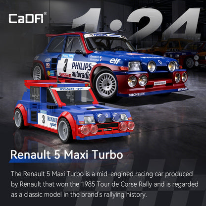 CaDA 1:24 Renault Series C55037W C55038W