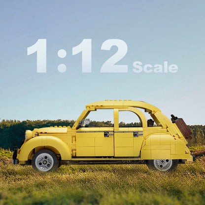 CaDA bricks 1:12 Citroen 2CV | C61026W