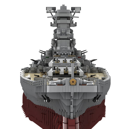 MOC-37260 IJN Yamato 1:200 building blocks series bricks set