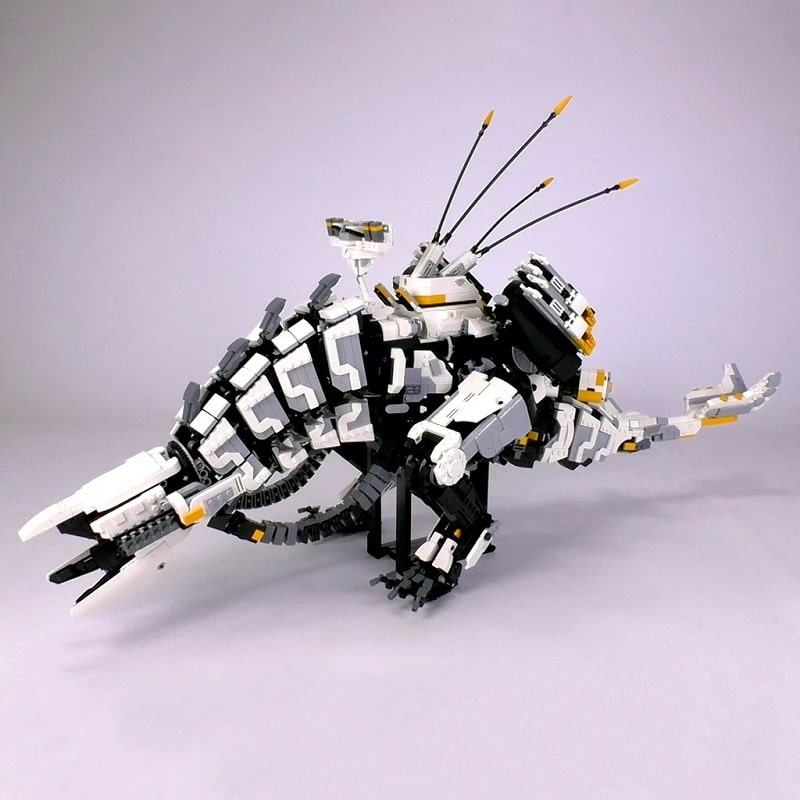 MOC-15474 Technic MOC Thunderjaw building blocks kit with compatible bricks