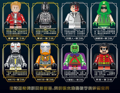 AIPIN 3901 Avengers Super Hero Book Collection Chess