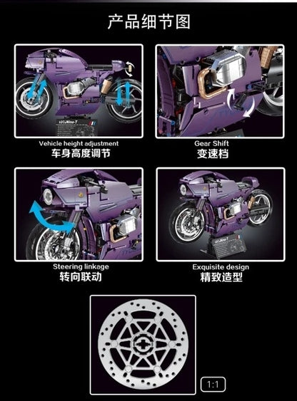 TGL T4056 Chrome Nine-T Motorcycle