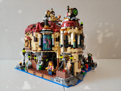 MOC-121751 Steam Powered Science building blocks kit with compatible bricks