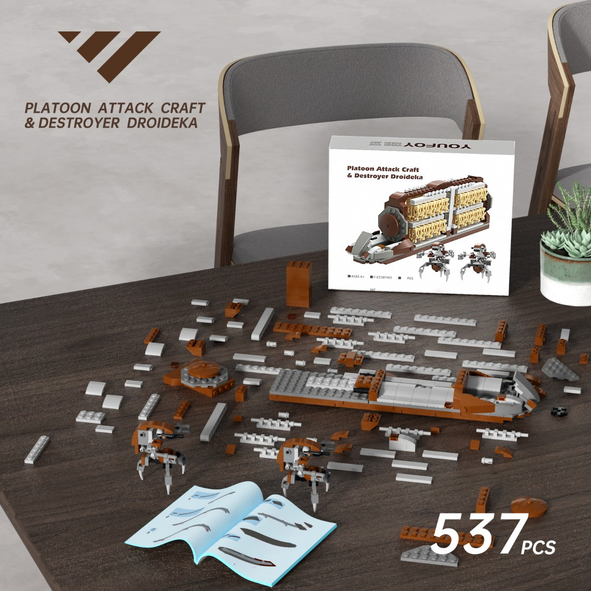 Robot Assault Mech and Destroyer Robot