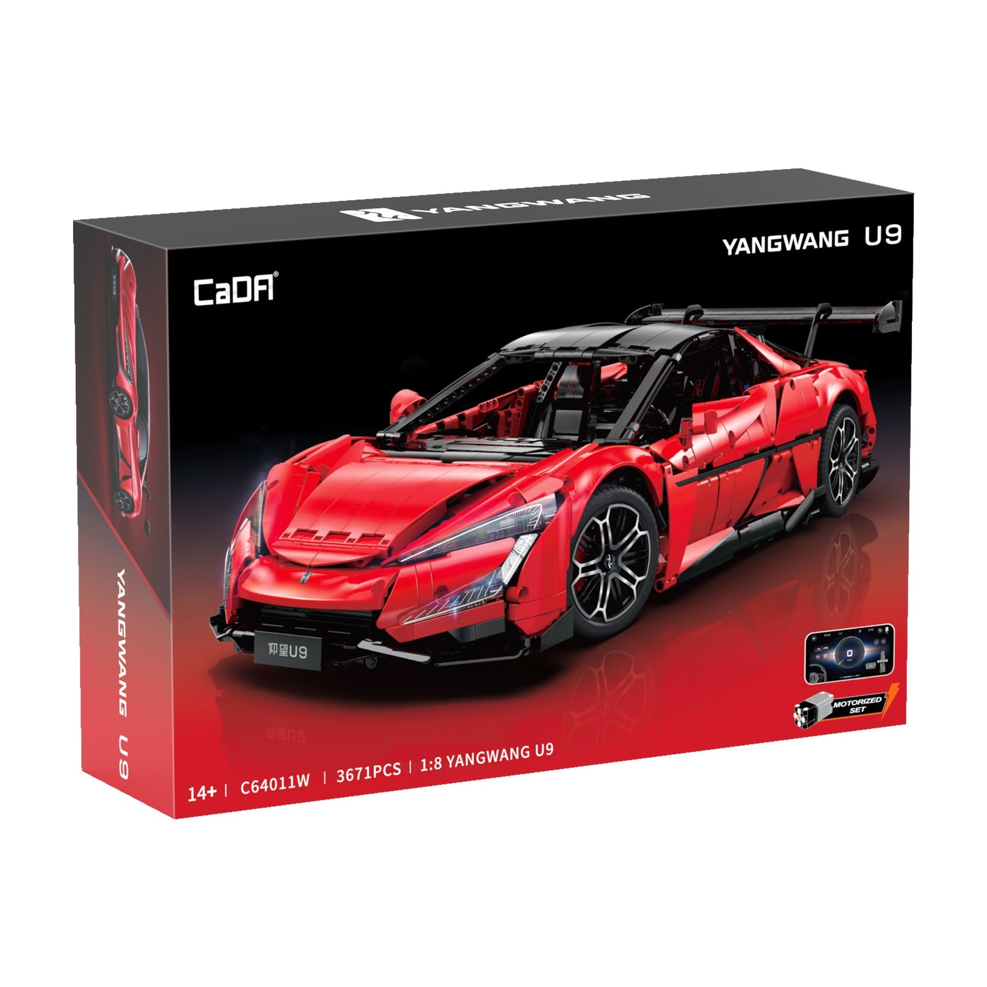 Cada 1:8 YangWang U9 Supercar C64011W