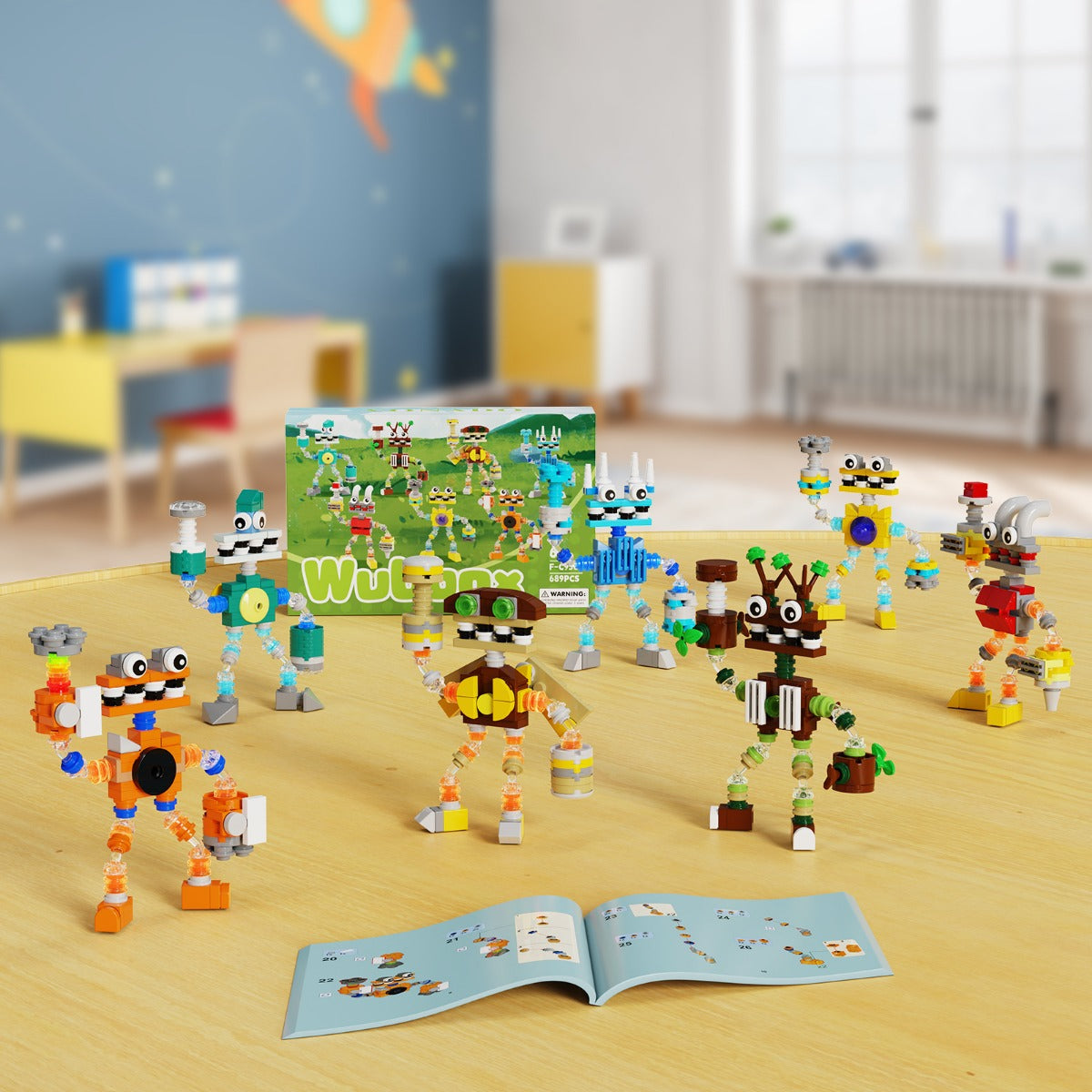 MOC My Singing Monsters Wubbox with box