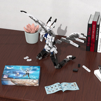 MOC Mobile Suit Girl Robot set