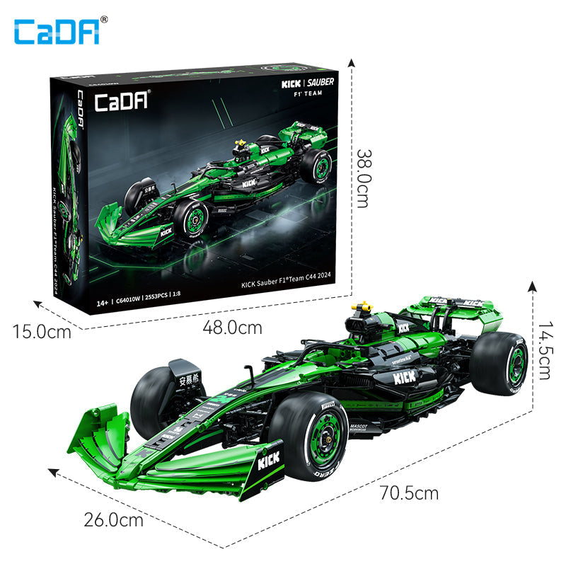 Cada 1:8 KICK Sauber F1  Team C44  2553PCS C64010W