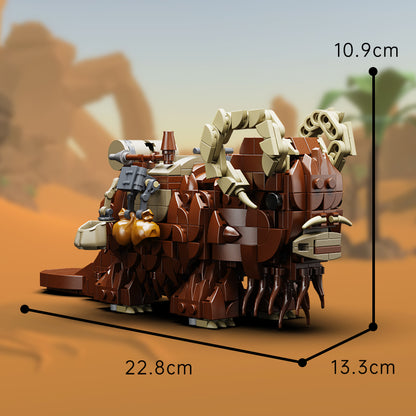 MOC Bantha - Tusken Raider Transport