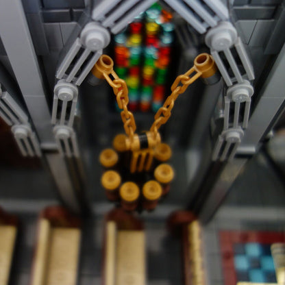 MOC-29962 Modular Cathedral Building building blocks kit with compatible bricks