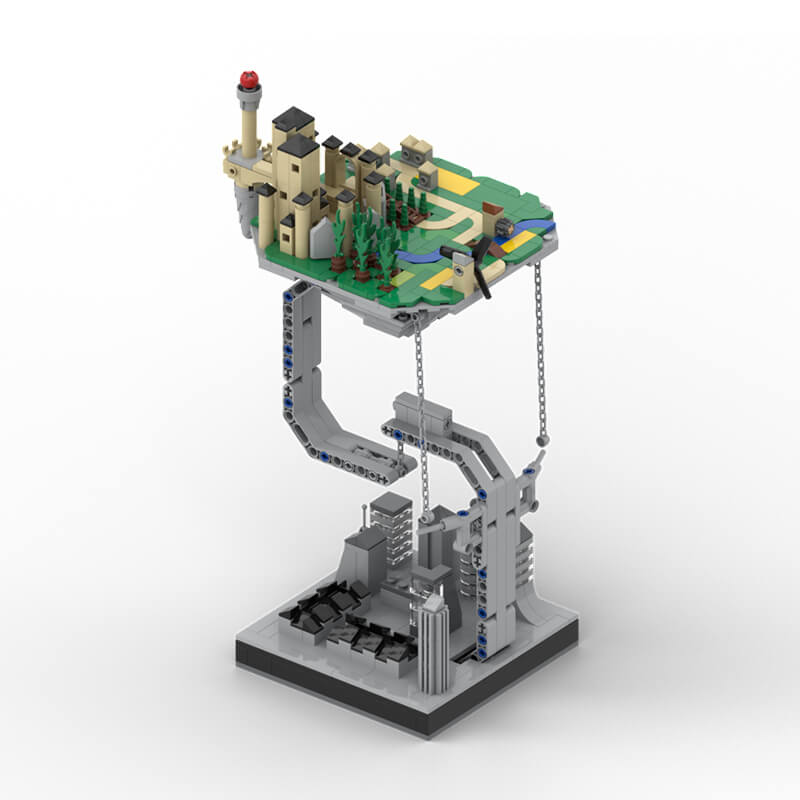 Technic MOC Floating Magic Castle