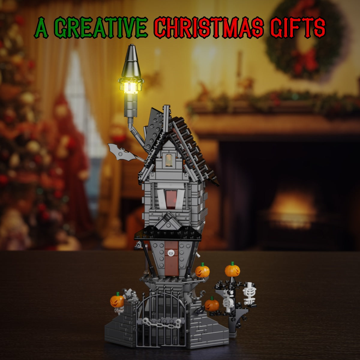 MOC-18780 Jack Skellington's House - Nightmare Before Christmas
