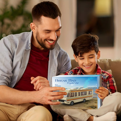 Breaking Bad Mobile Lab / RV Model with Interior and Paper Instruction MOC Building Toys Set