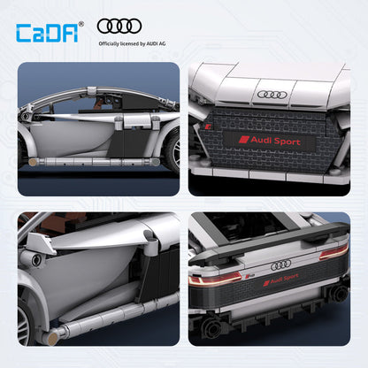Cada Bricks 1: 14 Audi R8 Coupe C57012W