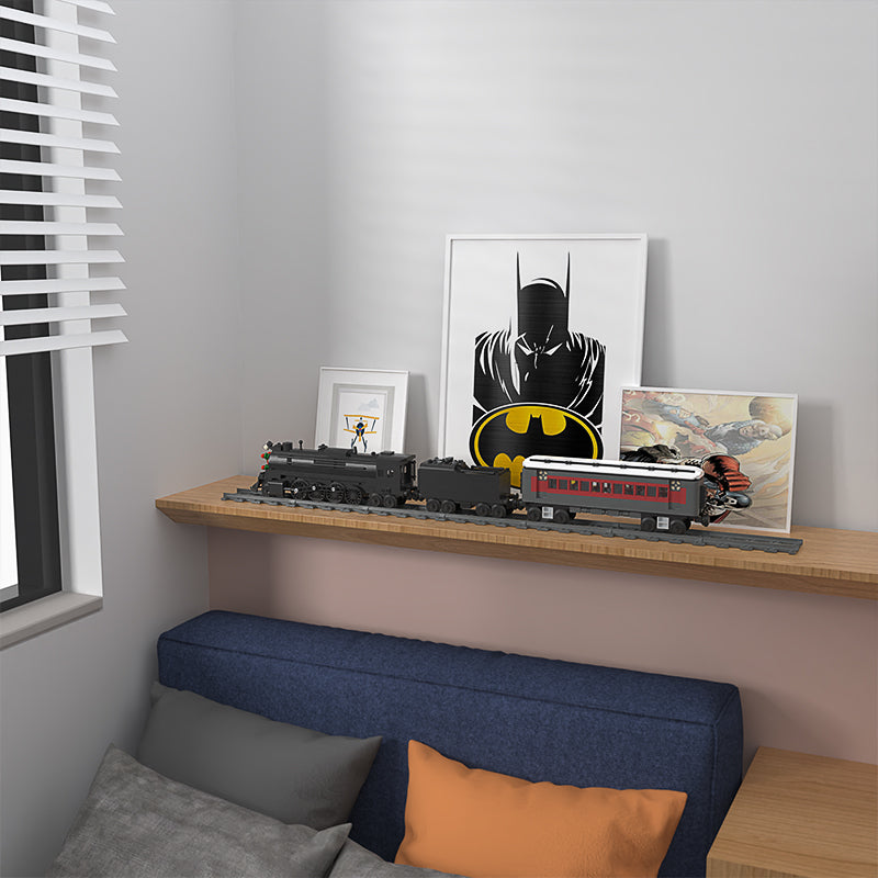 MOC The Polar Express Train building blocks kit with compatible bricks