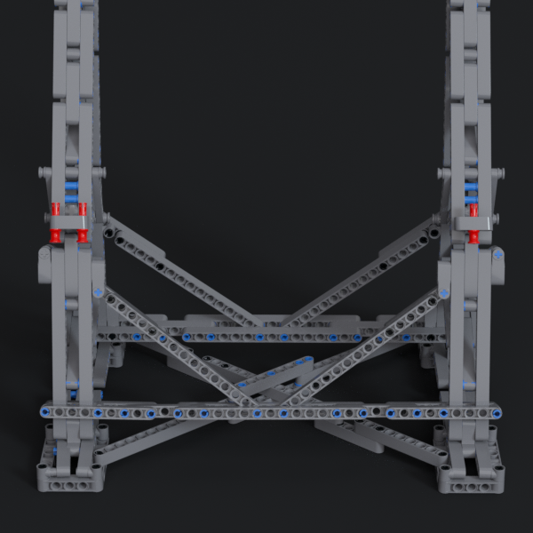 MOC Star Wars Millennium Falcon Vertical Display Stand for 75192